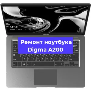 Чистка от пыли и замена термопасты на ноутбуке Digma A200 в Белгороде